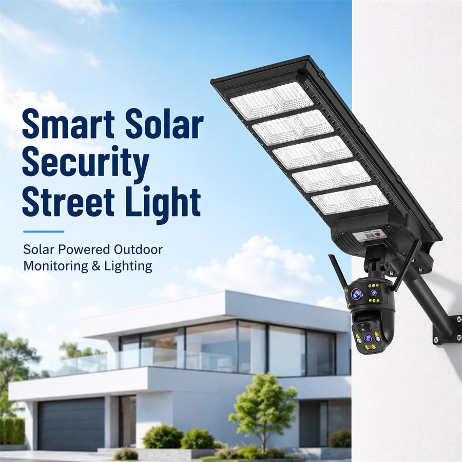 CS-1000LED Solar Monitoring Street Light