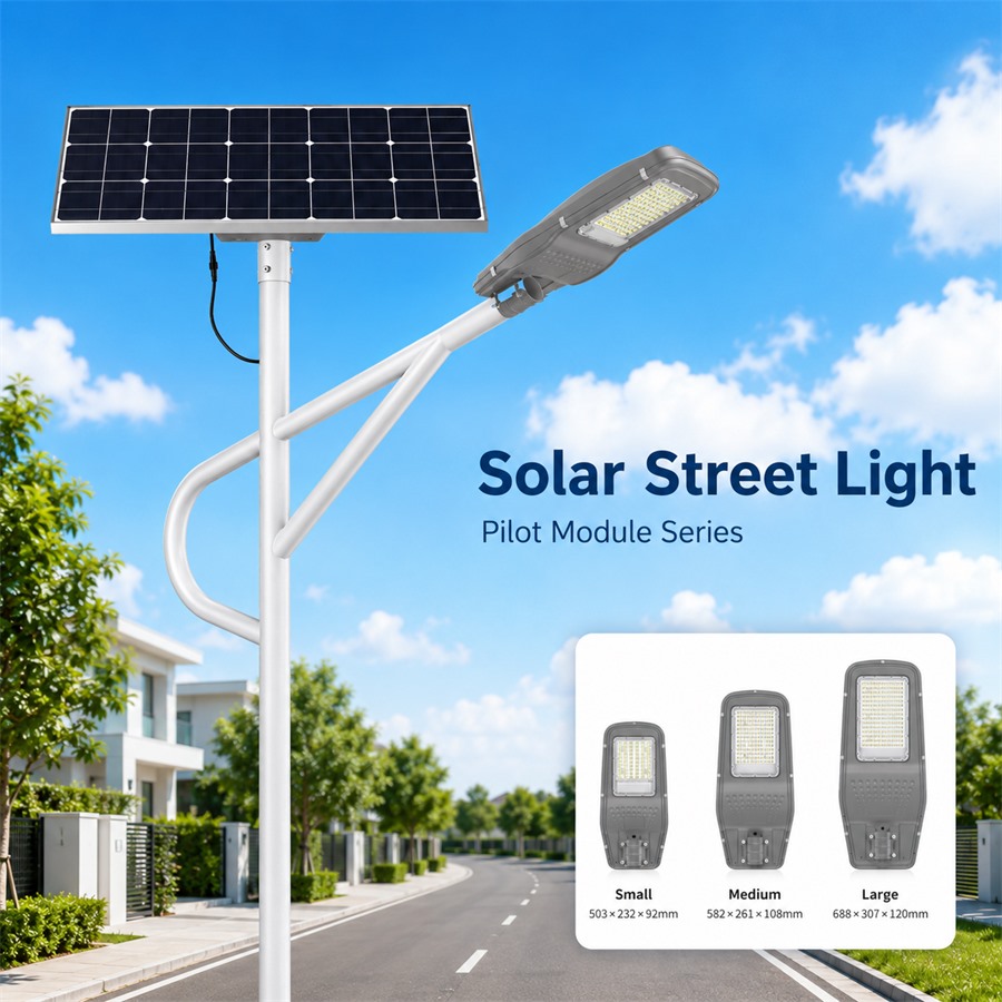 CS-150LED Lens Split Solar Street Light