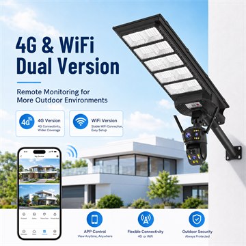 CS-1000LED Solar Monitoring Street Light image 2
