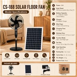 CS-188 black model specifications